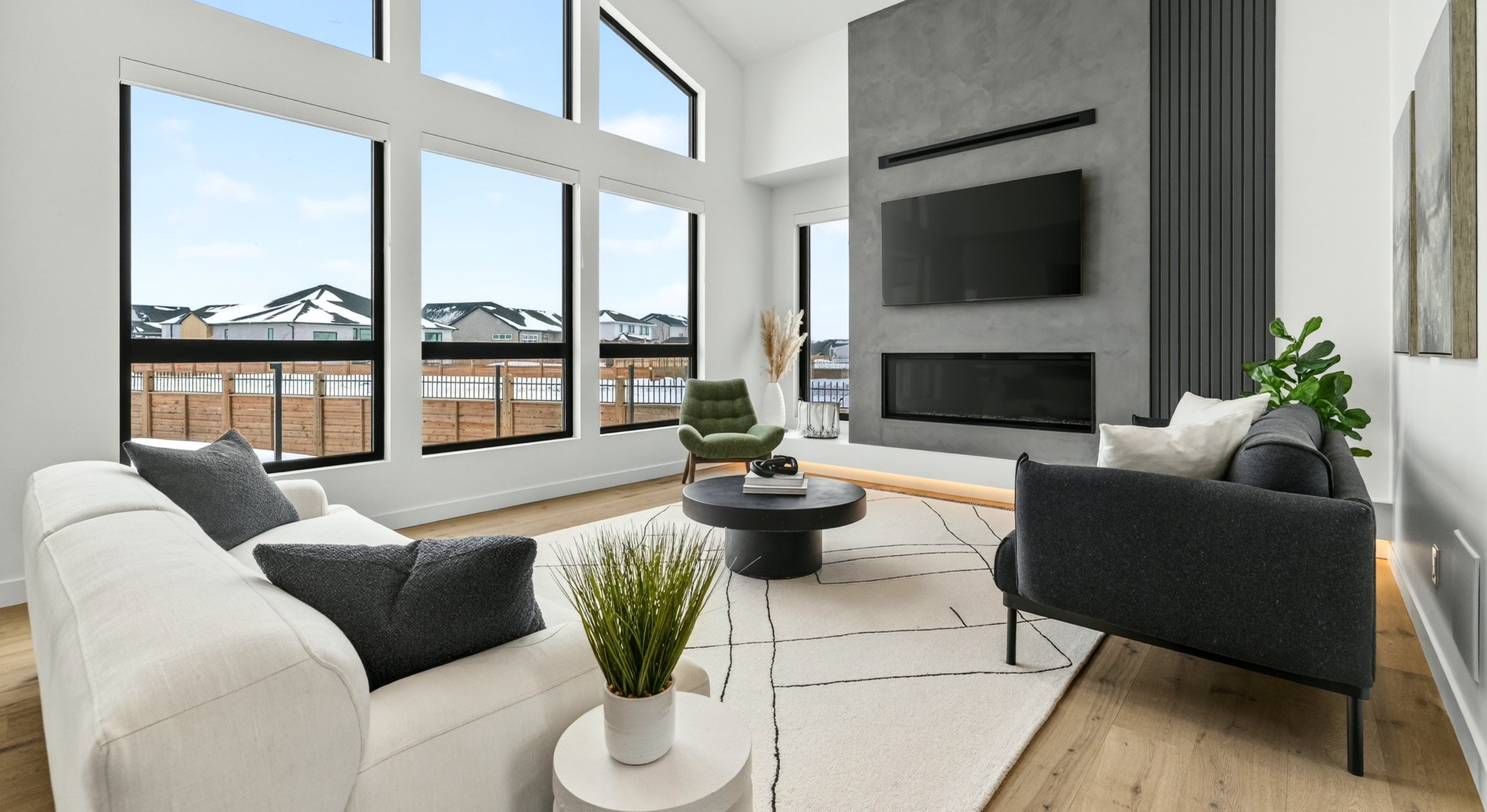 3 Hunter's Close open-concept Great Room with spacious windows