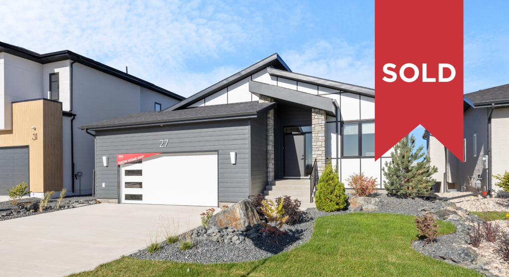 Luxury custom home by Irwin Homes, sold