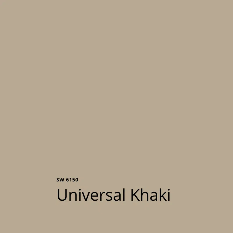 Universal Khaki, Sherwin-Williams