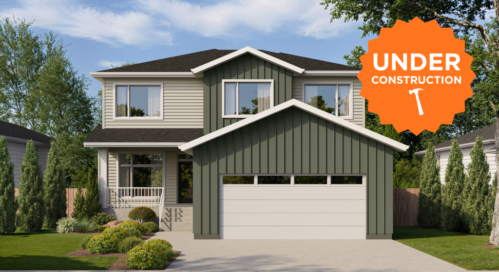 Modern two-storey home with luxury finishes